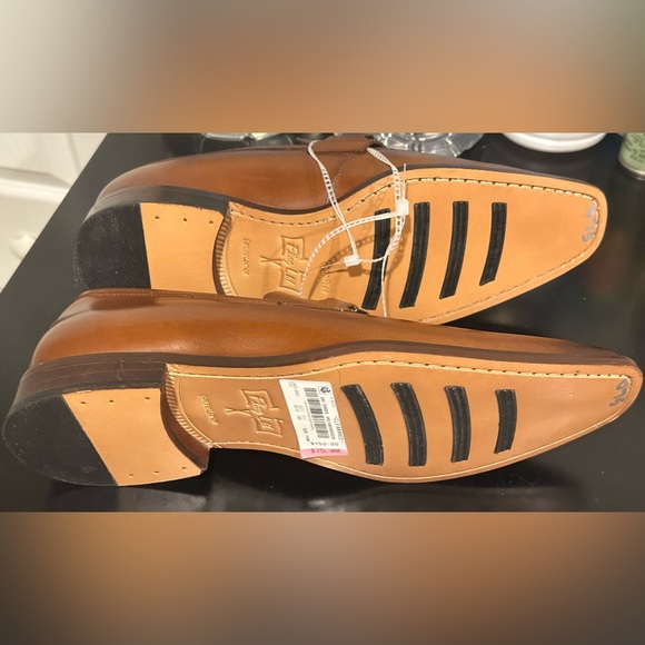 NEW Flag LTD., Men's Noble Bit Brown Leather Loafer Dress Shoes Size 11 - Picture 10 of 12